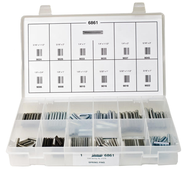 Auveco No. 6861 Spring Pin Quik-Select Kit, Quantity - 1 KIT
