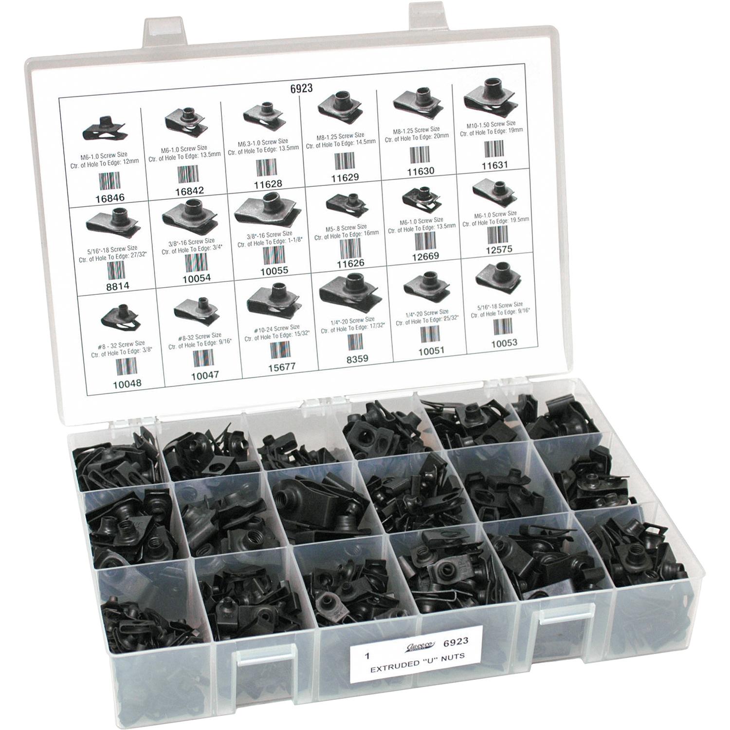 Auveco No. 6923 Extruded U-Nuts-Kit, Quantity - 1 KIT