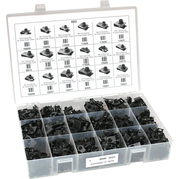 Auveco No. 6923 Extruded U-Nuts-Kit, Quantity - 1 KIT