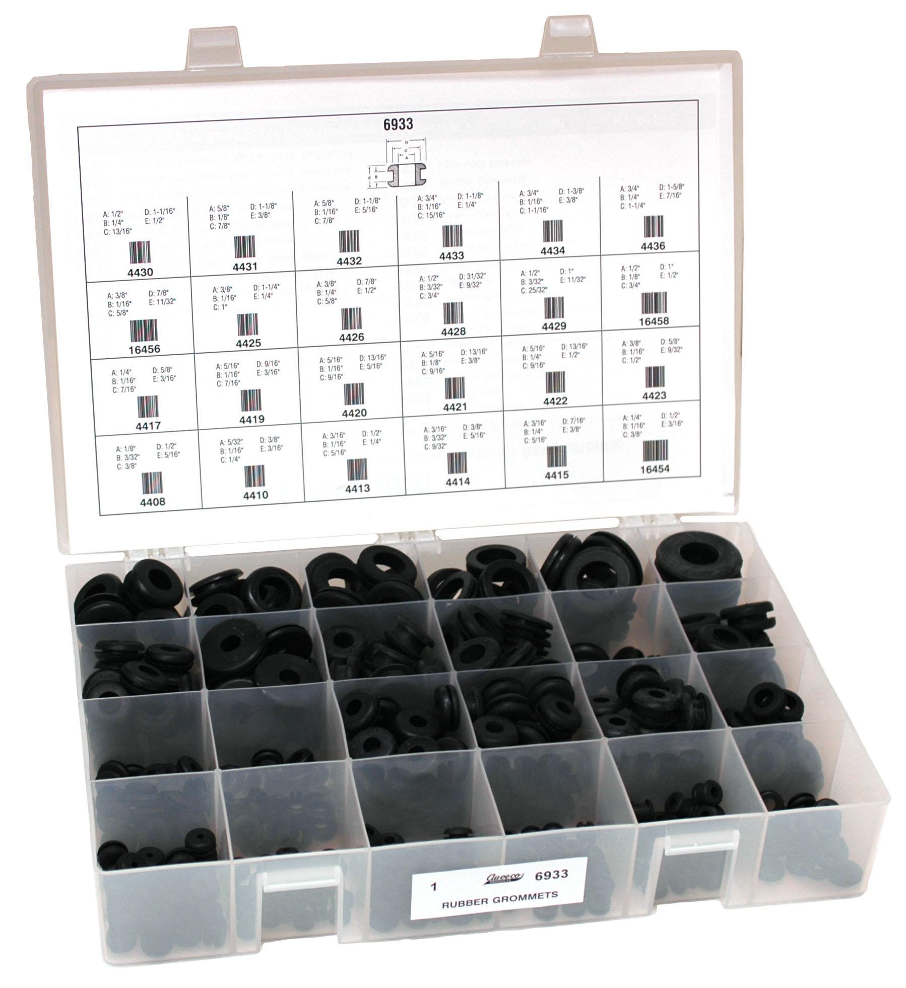 Auveco No. 6933 Rubber Grommets-Kit, Quantity - 1 KIT