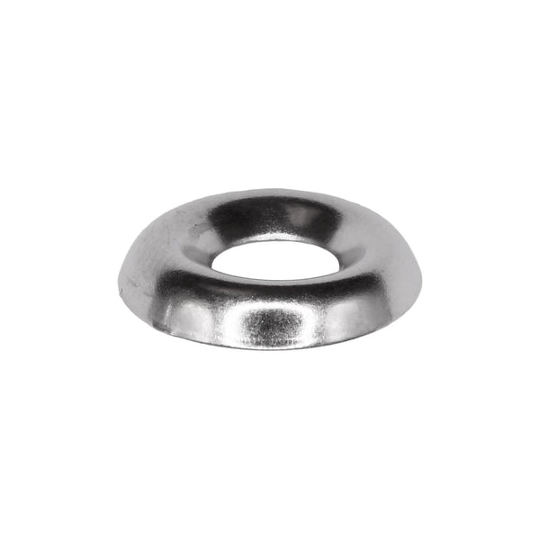 Auveco No. 7147 #10 Countersunk Brass Finishing Washer Nickel, Quantity - 144