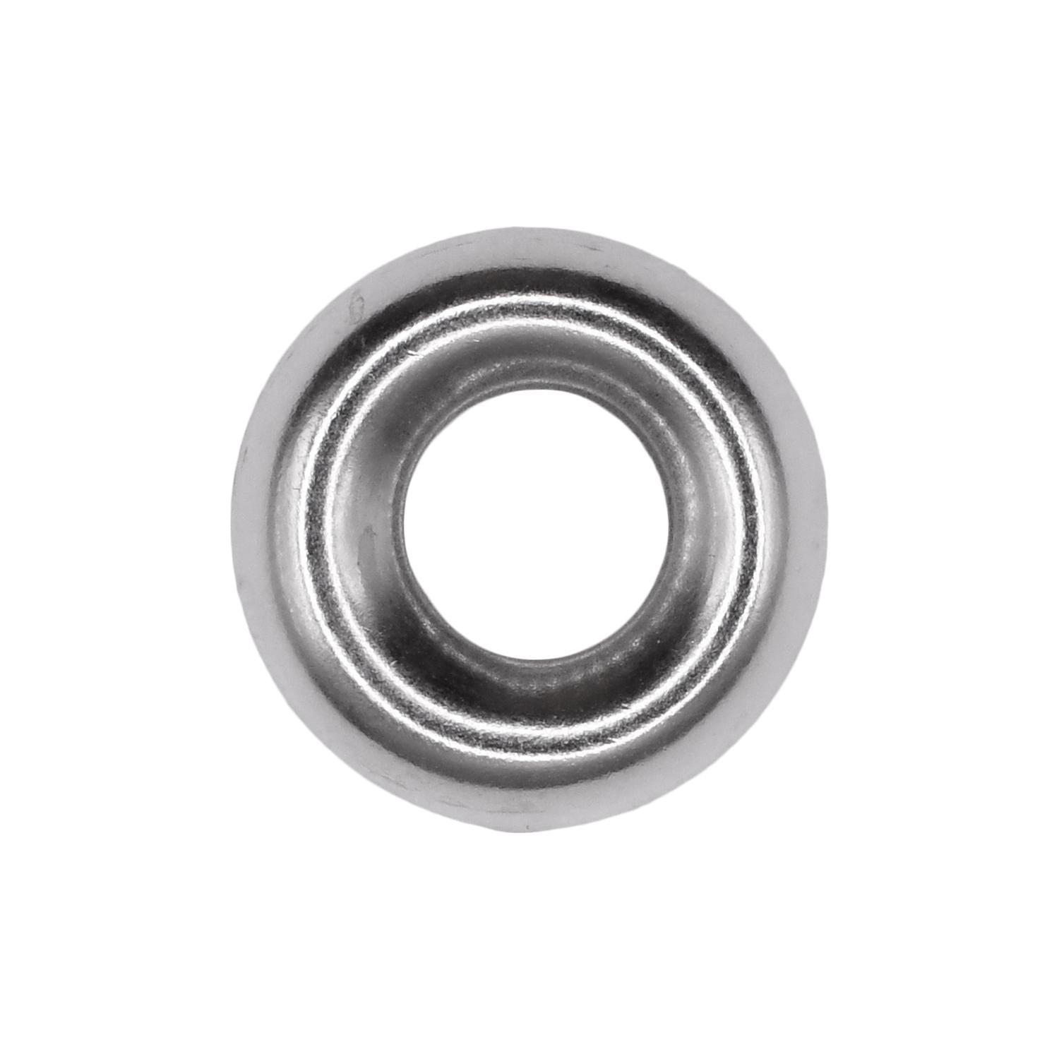 Auveco # 7147 #10 Countersunk Brass Finishing Washer Nickel. Qty 144.