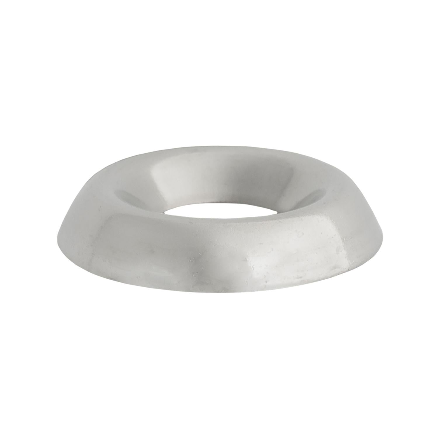 Auveco # 7148 #12 Countersunk Brass Finishing Washer Nickel. Qty 144.