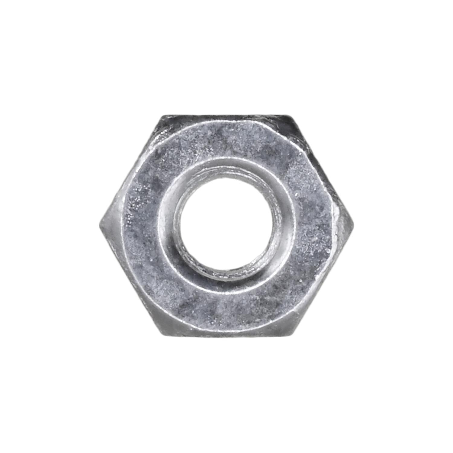 Auveco No. 730 10-24 Hex Machine Screw Nut Zinc, Quantity - 100