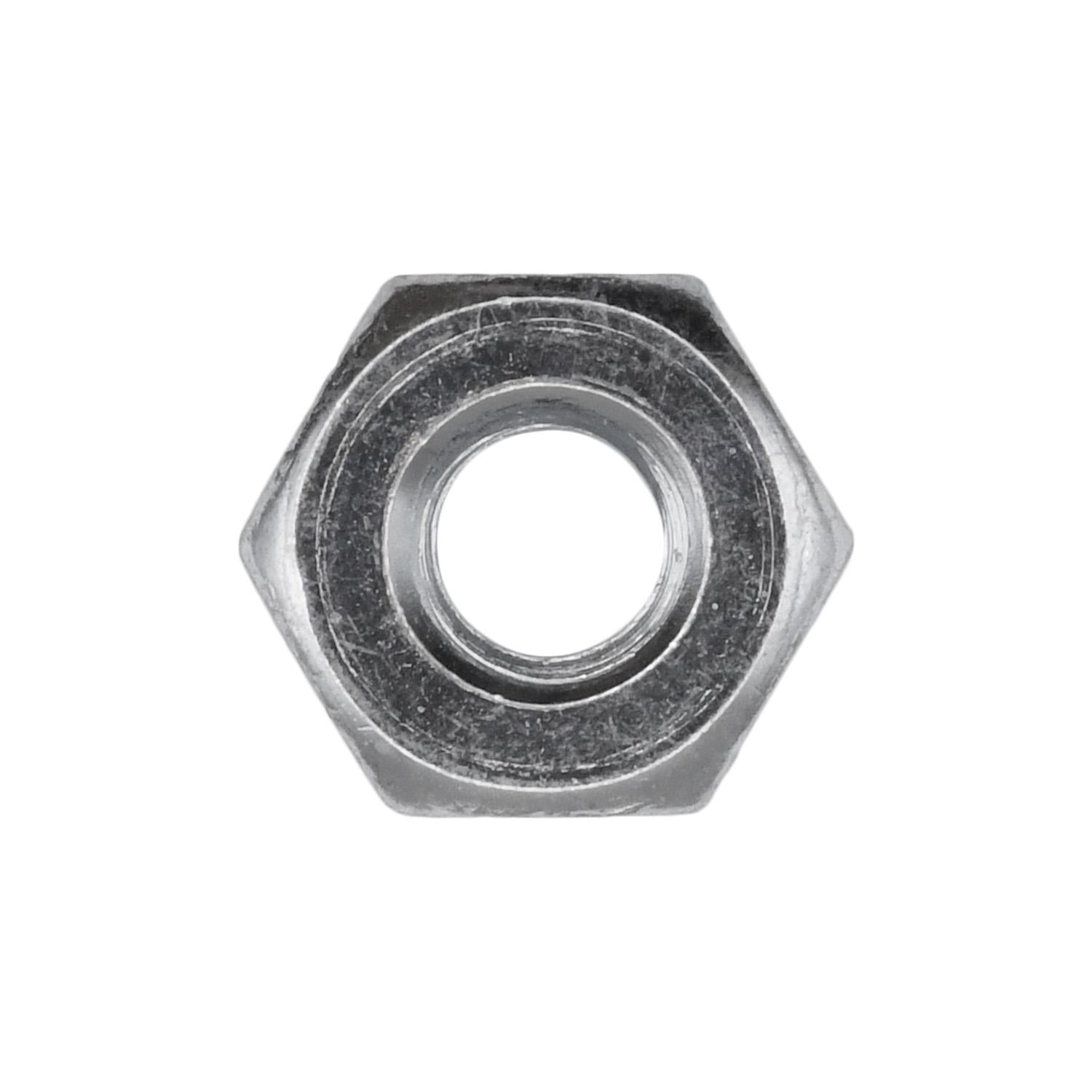 Auveco No. 731 12-24 Hex Machine Screw Nut Zinc, Quantity - 100