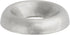Auveco No. 7615 Countersunk Brass Finishing Washer Nickel, Quantity - 1000