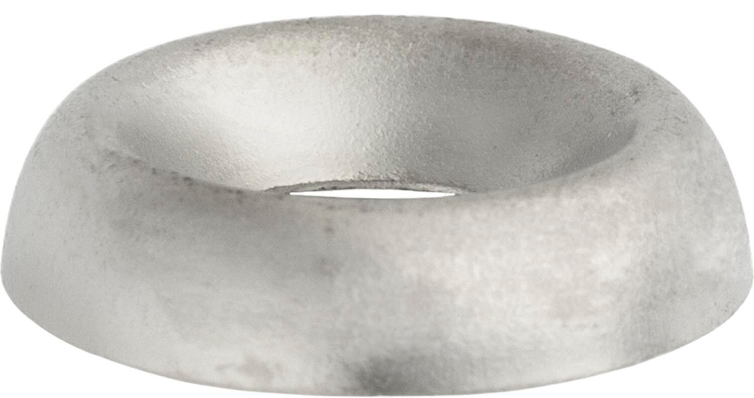 Auveco # 7616 #8 Countersunk Finishing Washer Nickel on Brass. Qty 1000.