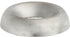Auveco # 7616 #8 Countersunk Finishing Washer Nickel on Brass. Qty 1000.