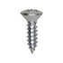 Auveco No. 8050 12 X 3/4" Phillips Oval HeadTapping Screw Zinc AB, Quantity - 100