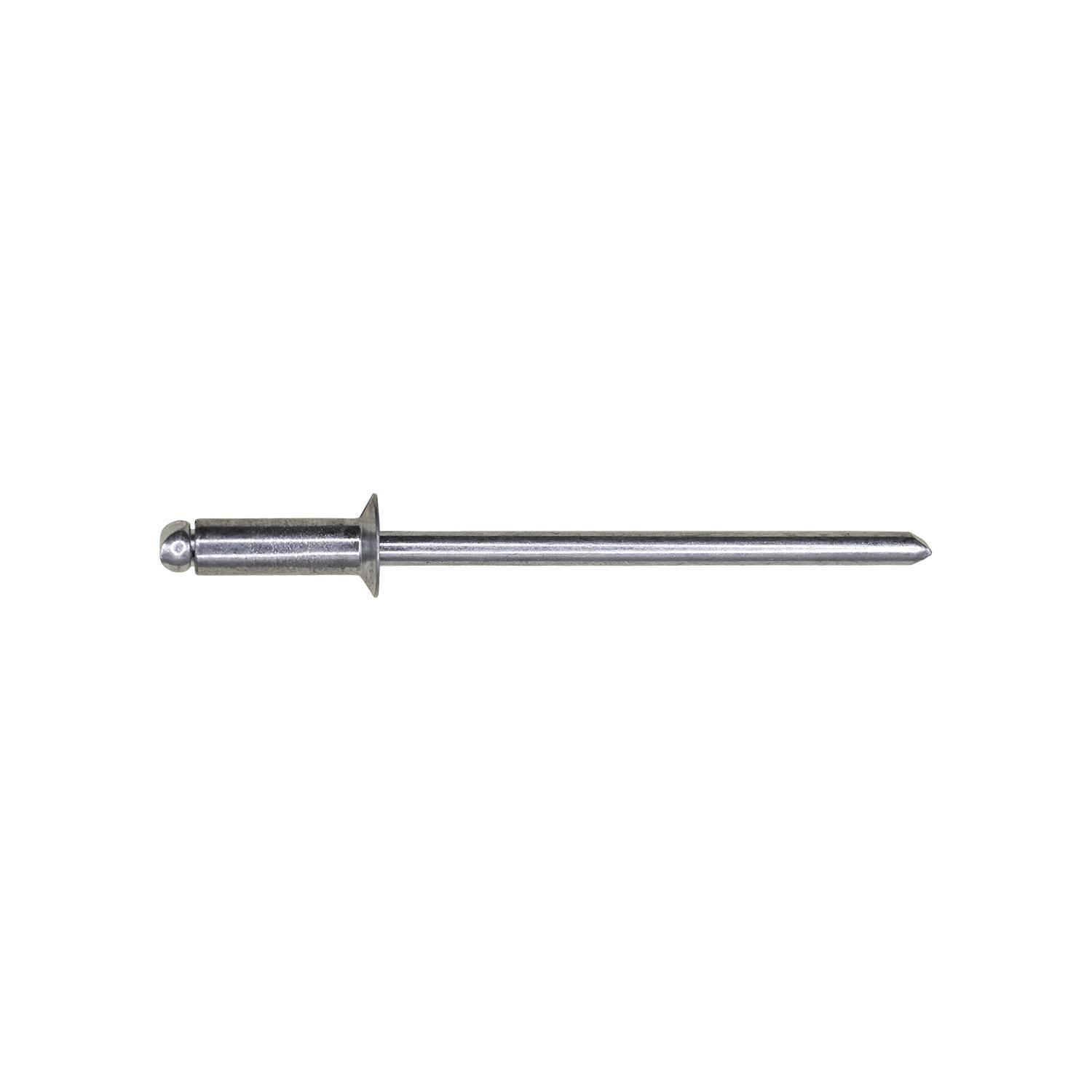 Auveco # 8303 Pan-L Rivets Countersunk 7/32"� Diameter 1/8"� Grip 3/16"� - 1/4"� SK44BS. Qty 100.