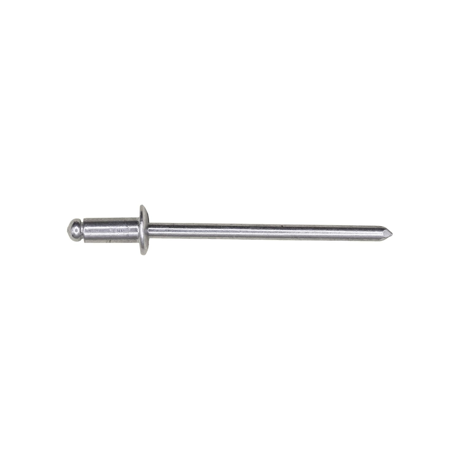 Auveco # 8308 Pan-L Rivets Dome 1/4"� Diameter 1/8"� Grip 1/16"� - 1/8"� AD42ABS. Qty 500.