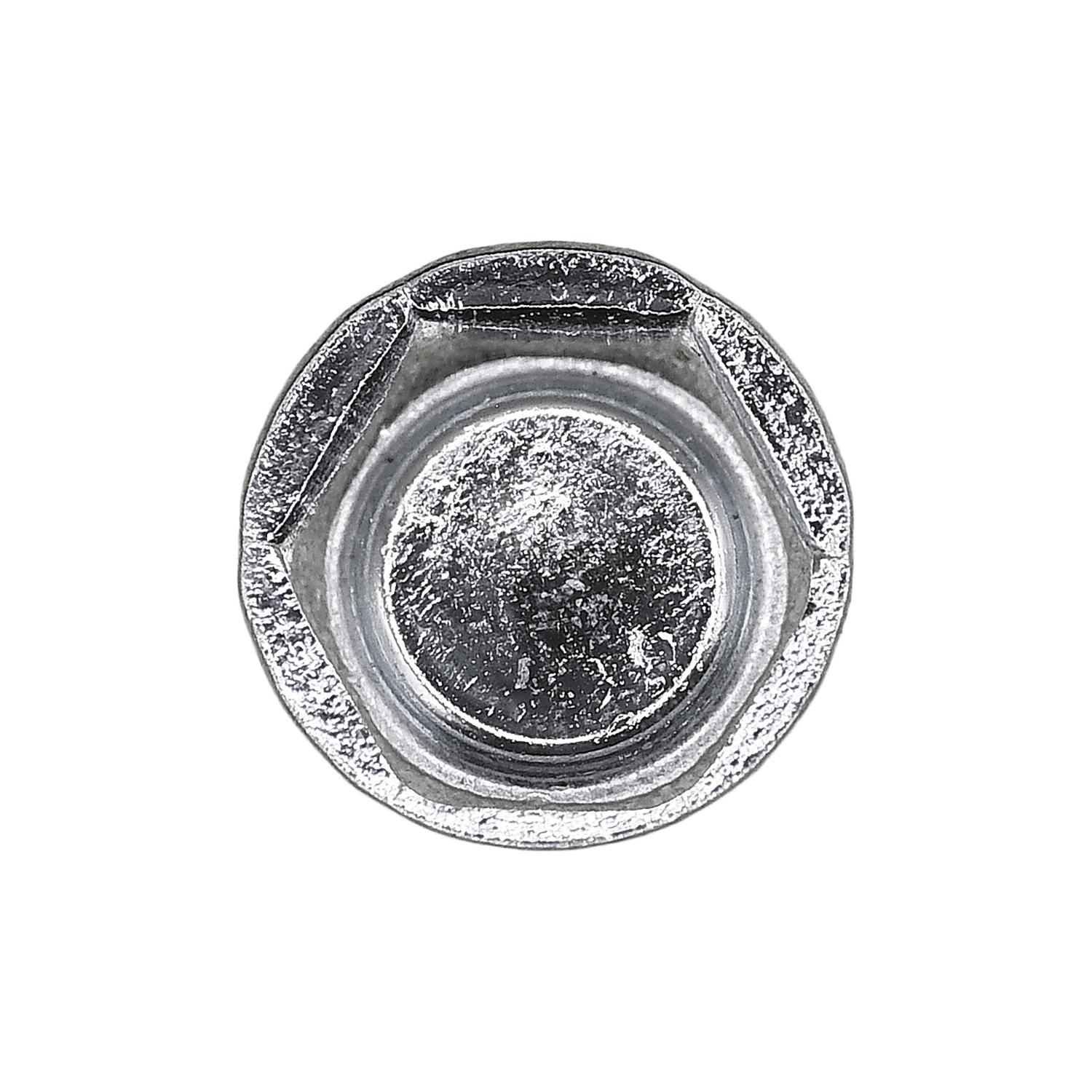 Auveco No. 8437 12-24 X 1/2" Indented Hex Washer Head Type F Thread Cutting Screw, Quantity - 100