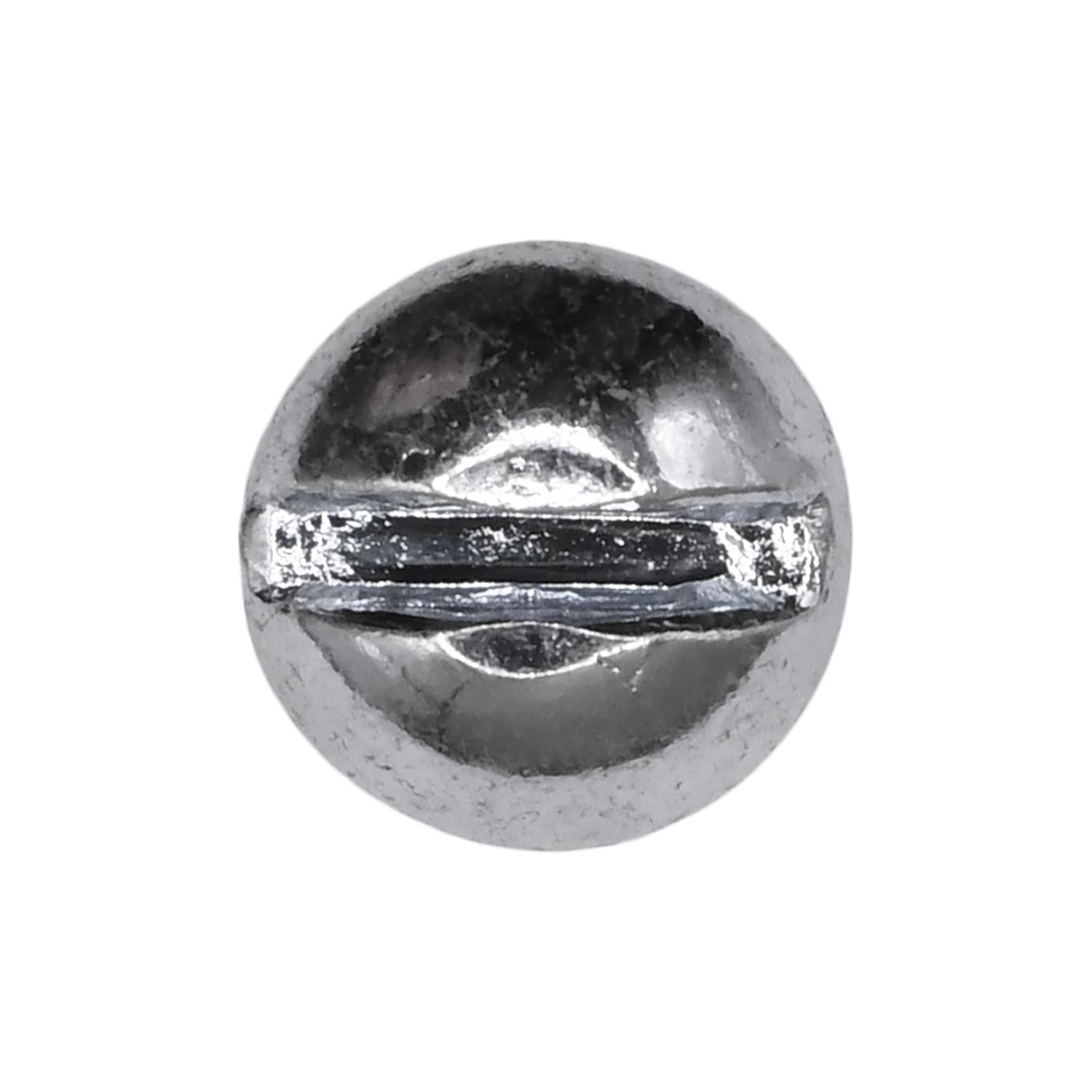 Auveco No. 8590 10-32 X 3/8" Slotted Rd Head Machine Screw Zinc, Quantity - 100
