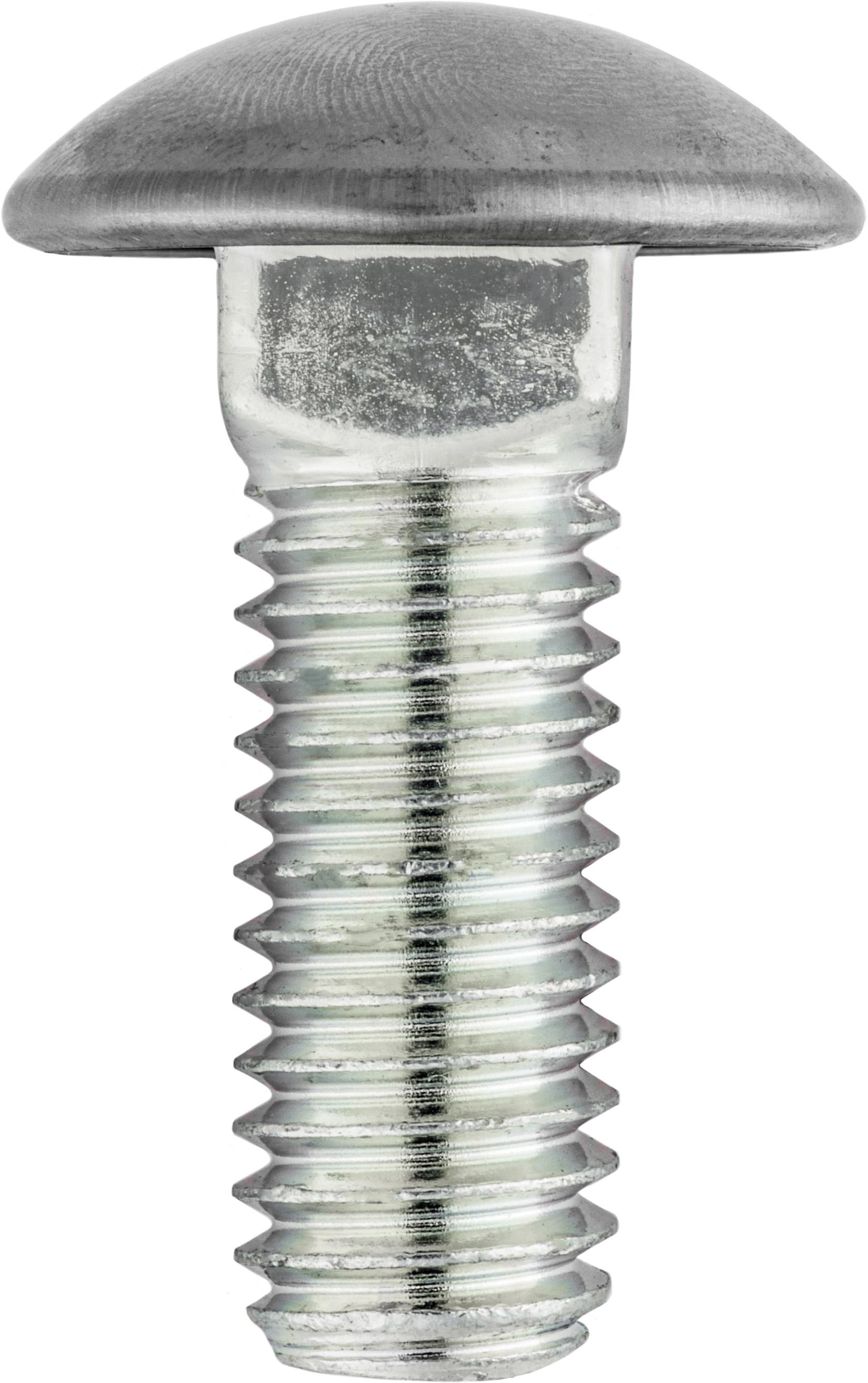 Auveco # 8626 Bumper Bolt 7/16"-14 X 7/8" Stainless Steel Round Cap Head Qty 25.