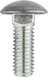 Auveco # 8626 Bumper Bolt 7/16"-14 X 7/8" Stainless Steel Round Cap Head Qty 25.