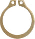 Auveco No. 8711 External Retaining Rings, Quantity - 50