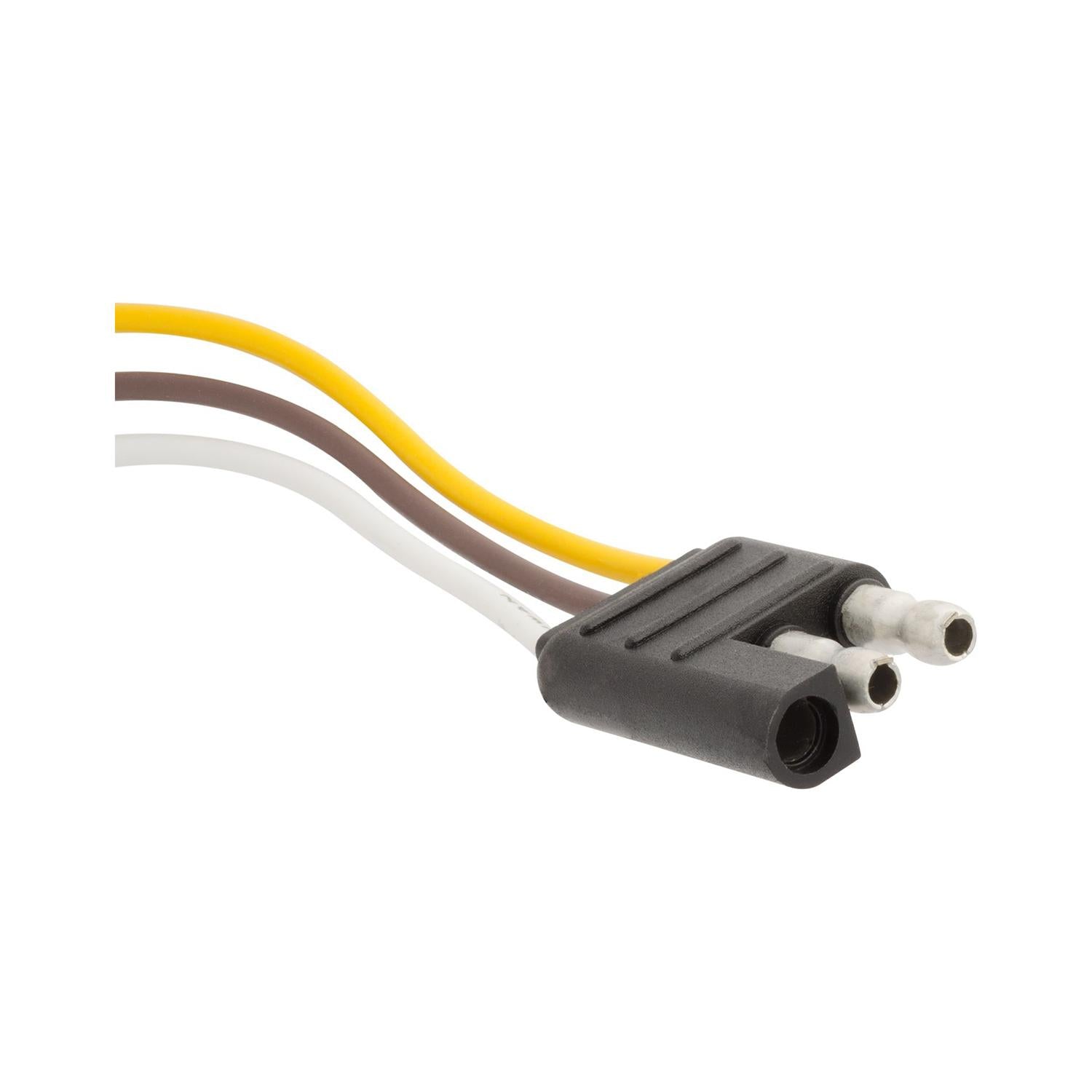 Auveco # 8769 Pigtail Receptacle 3-Way Harness Connector Male. Qty 5.