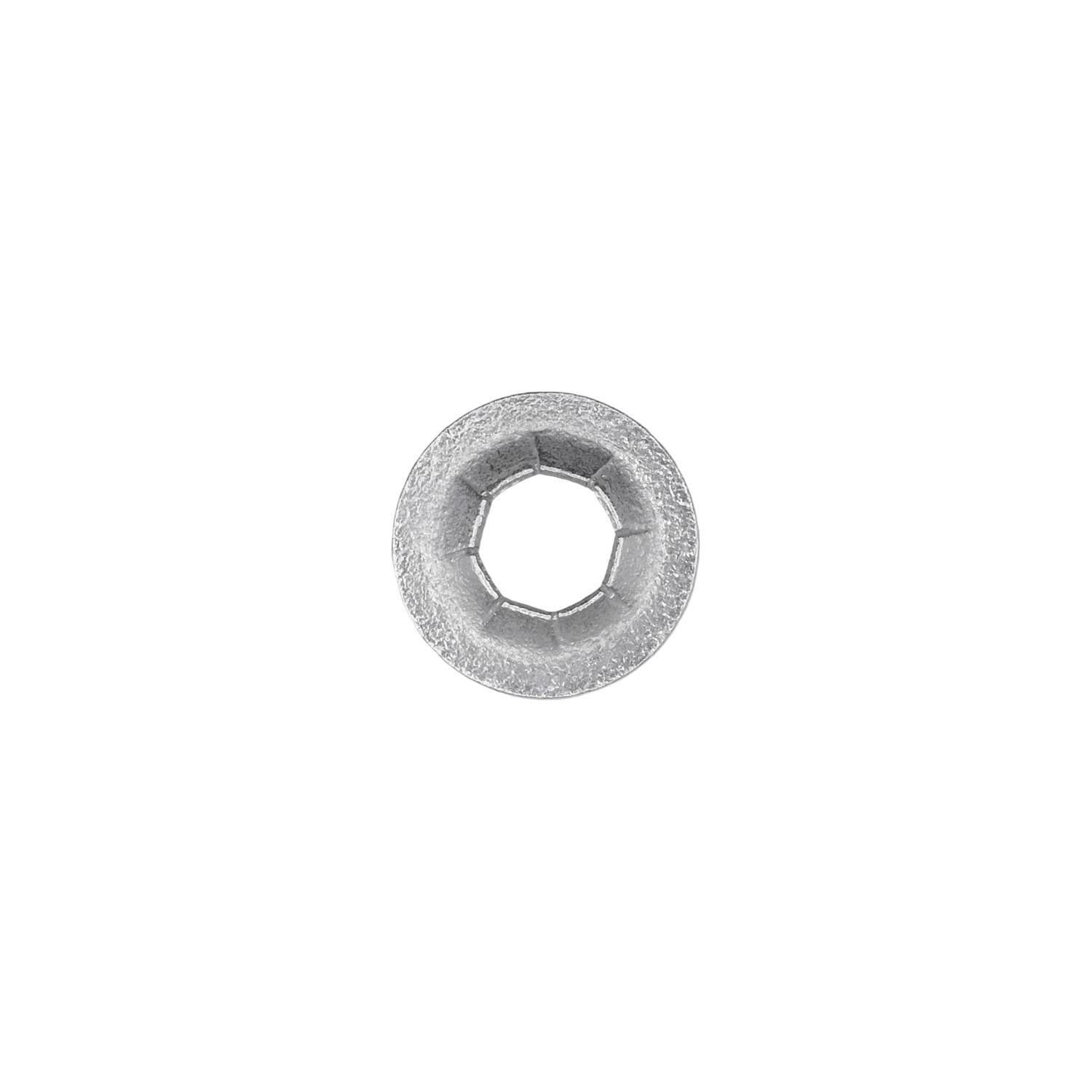 Auveco No. 8867 Push-On Retainer For .240 Stud 17/32" Outside Diameter, Quantity - 100