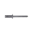 Auveco # 8893 Pan-L-Rivets Dome 3/8"� Diameter 3/16"� Grip 1/8"� - 1/4"� SD64BS. Qty 500.
