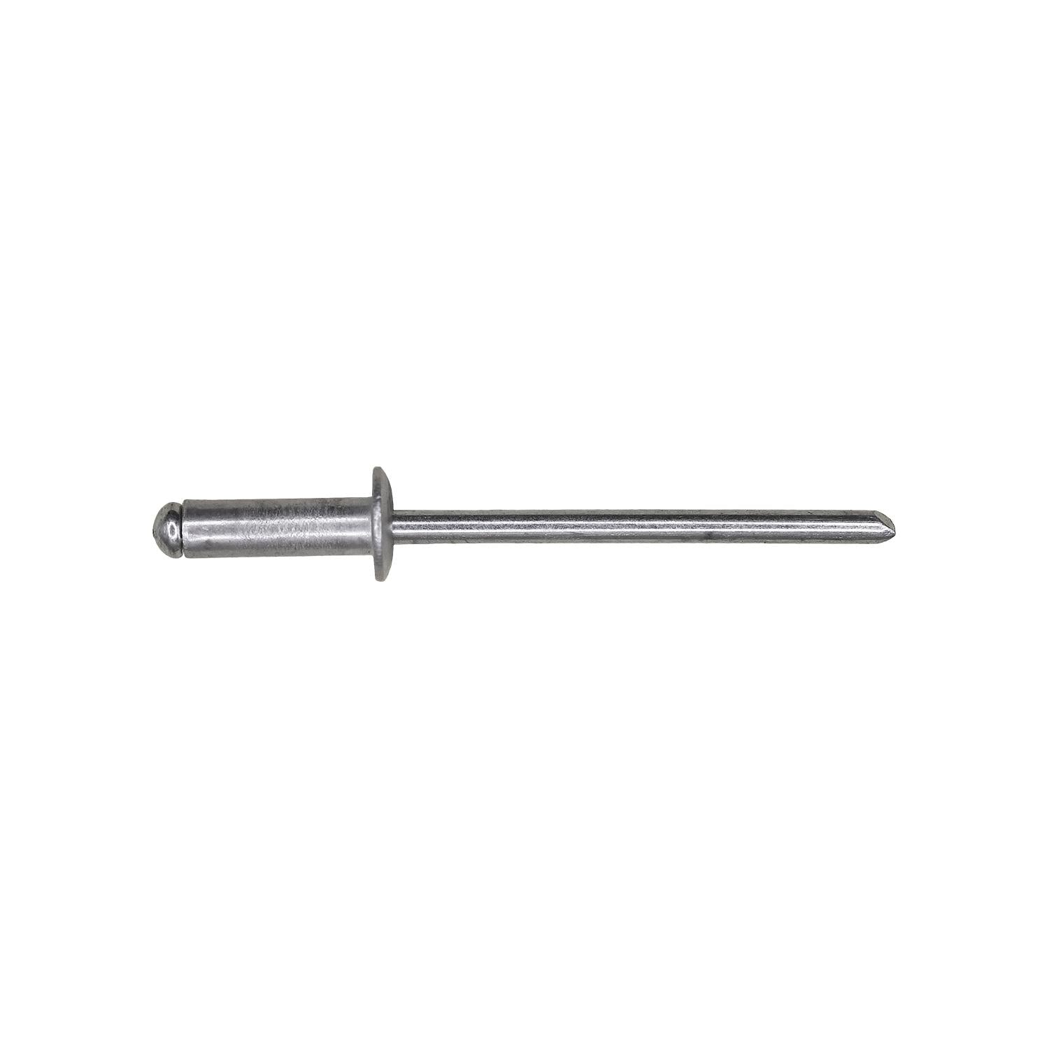 Auveco # 8912 Pan-L-Rivets Dome 1/4"� Diameter 1/8"� Grip 3/16"� - 1/4"� AD44BS. Qty 500.
