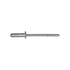 Auveco # 8912 Pan-L-Rivets Dome 1/4"� Diameter 1/8"� Grip 3/16"� - 1/4"� AD44BS. Qty 500.