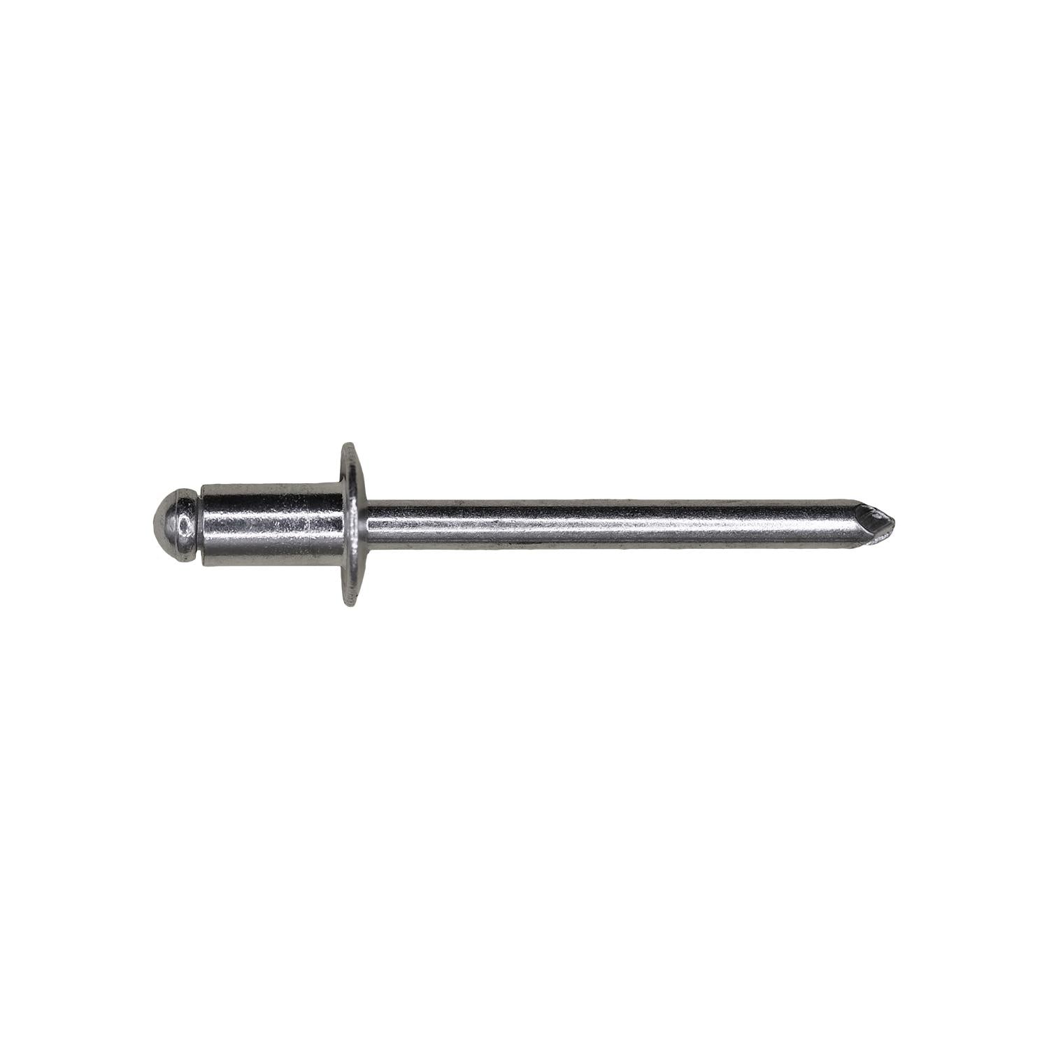Auveco # 8934 Blind Rivet Aluminum Dome 3/8"� Diameter 3/16"� Grip 1/16"� - 1/8"� AD62ABS. Qty 1000.