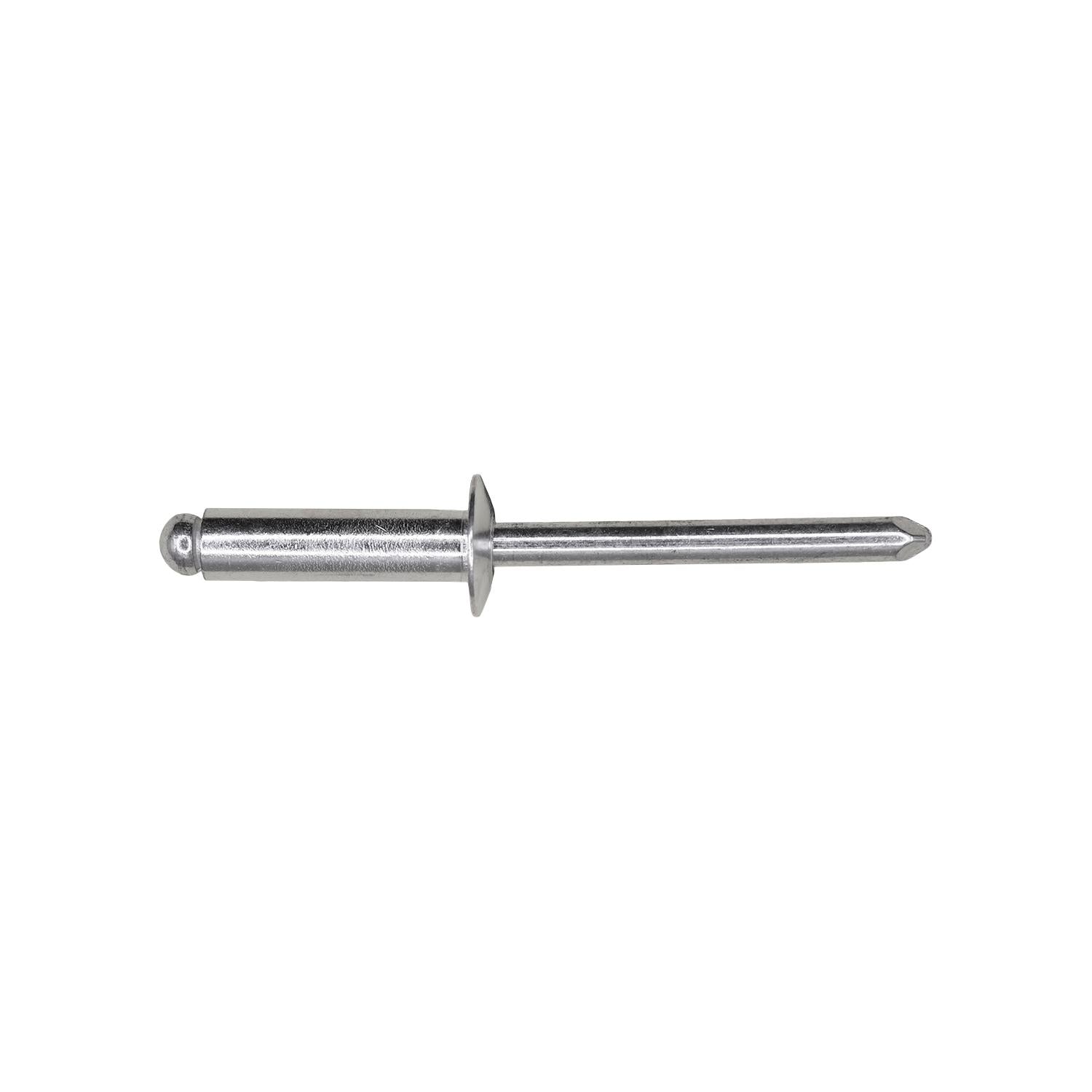 Auveco # 8939 Blind Rivet Aluminum Dome 3/8"� Diameter 3/16"� Grip 3/8"� - 1/2"� AD68ABS. Qty 500.