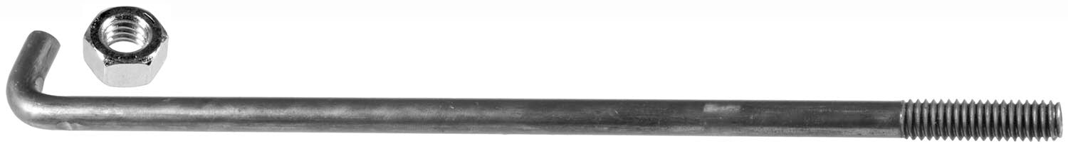 Auveco # 8963 5/16"-18 X 8" Battery Hold Down Bolt Plain. Qty 10.