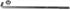 Auveco No. 8963 5/16"-18 X 8" Battery Hold Down Bolt Plain, Quantity - 10