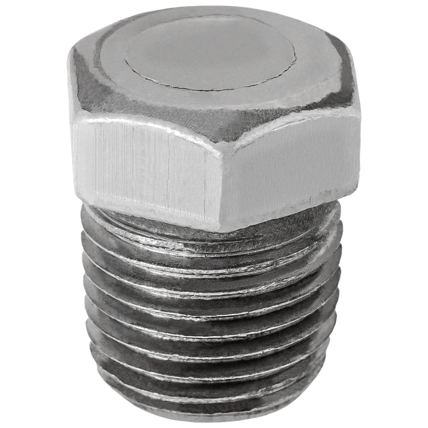 Auveco No. 9278 1/8"-27 Hex Head Pipe Plug, Quantity - 25