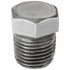 Auveco No. 9278 1/8"-27 Hex Head Pipe Plug, Quantity - 25