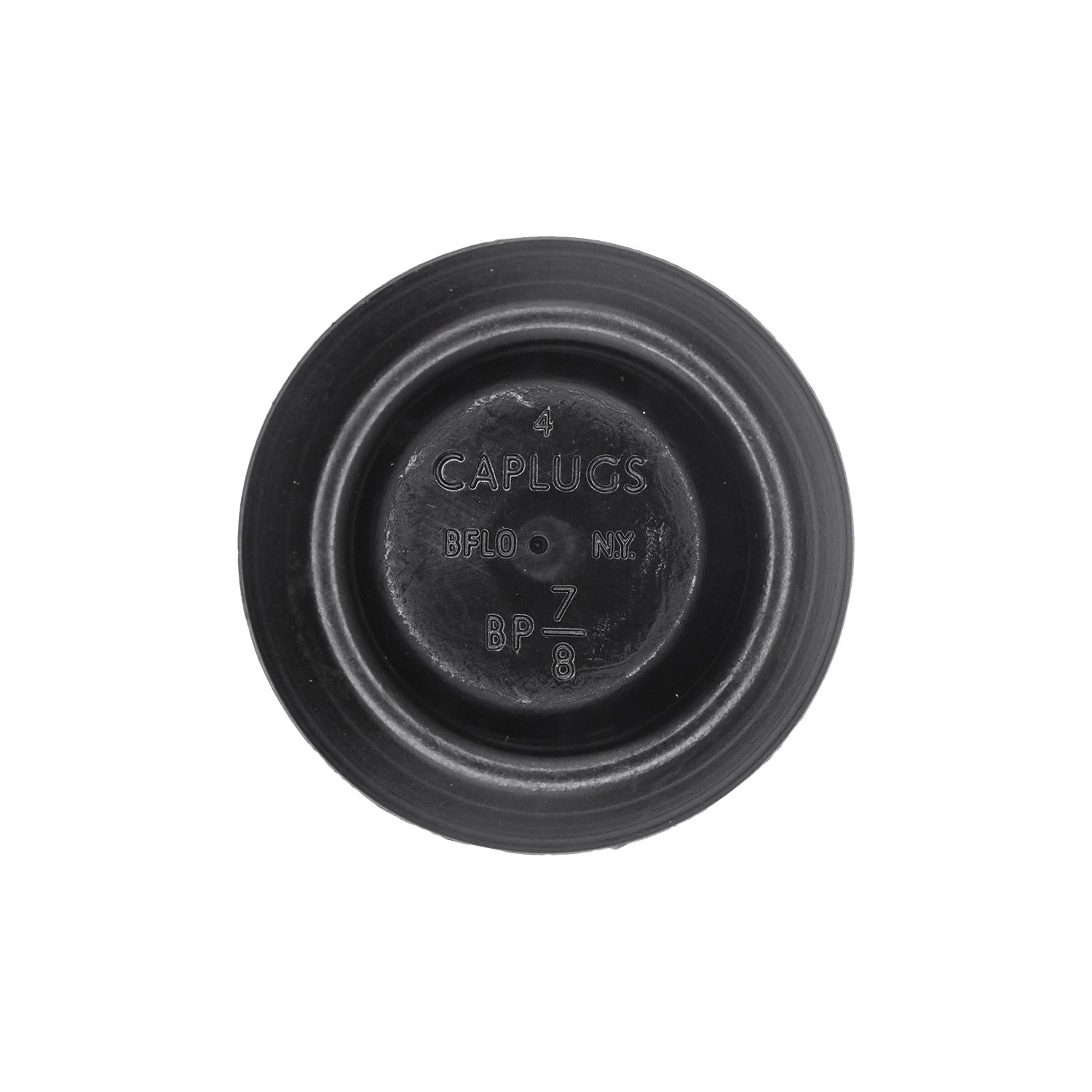 Auveco No. 9290 Plastic Plug Button W/Depressed Center 7/8" Hole, Quantity - 100