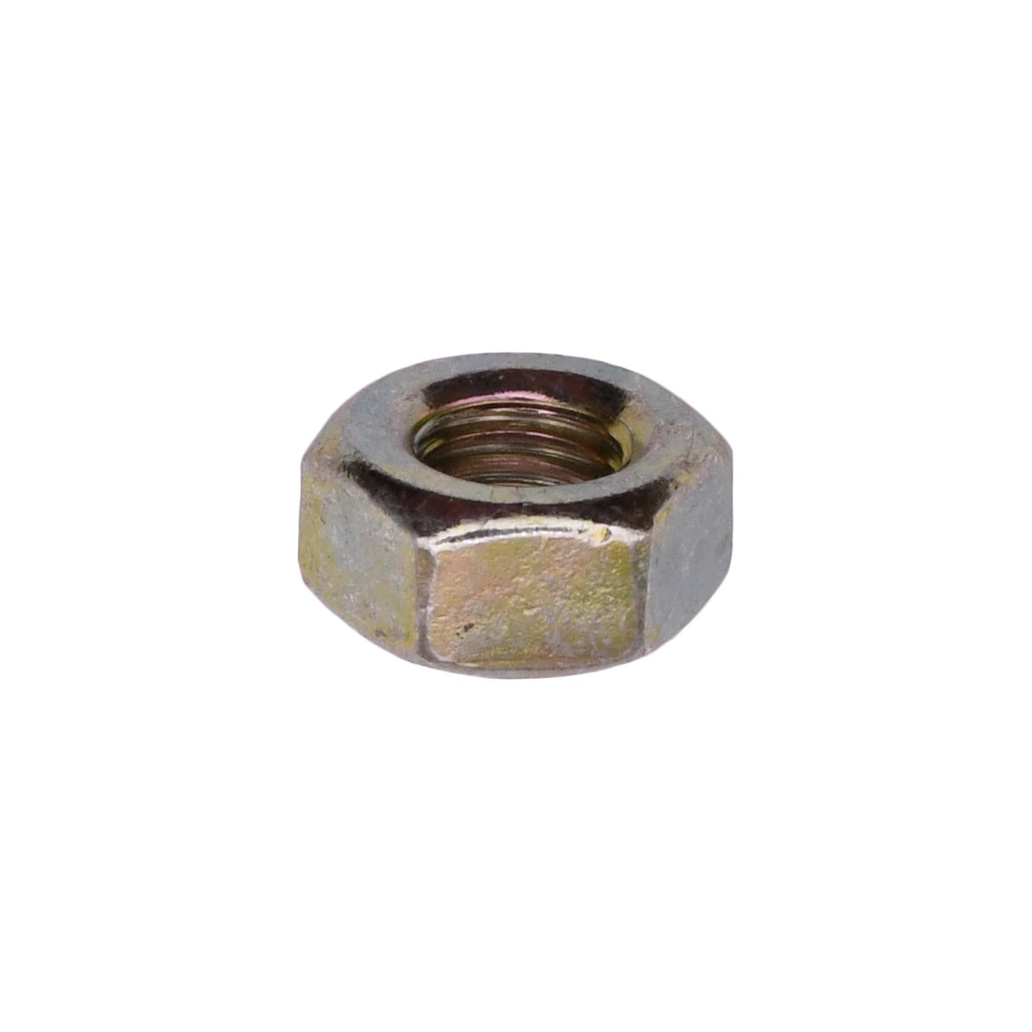 Auveco # 9307 1/4"-28 Grade 8 Hex Nut Zinc High Alloy. Qty 100.