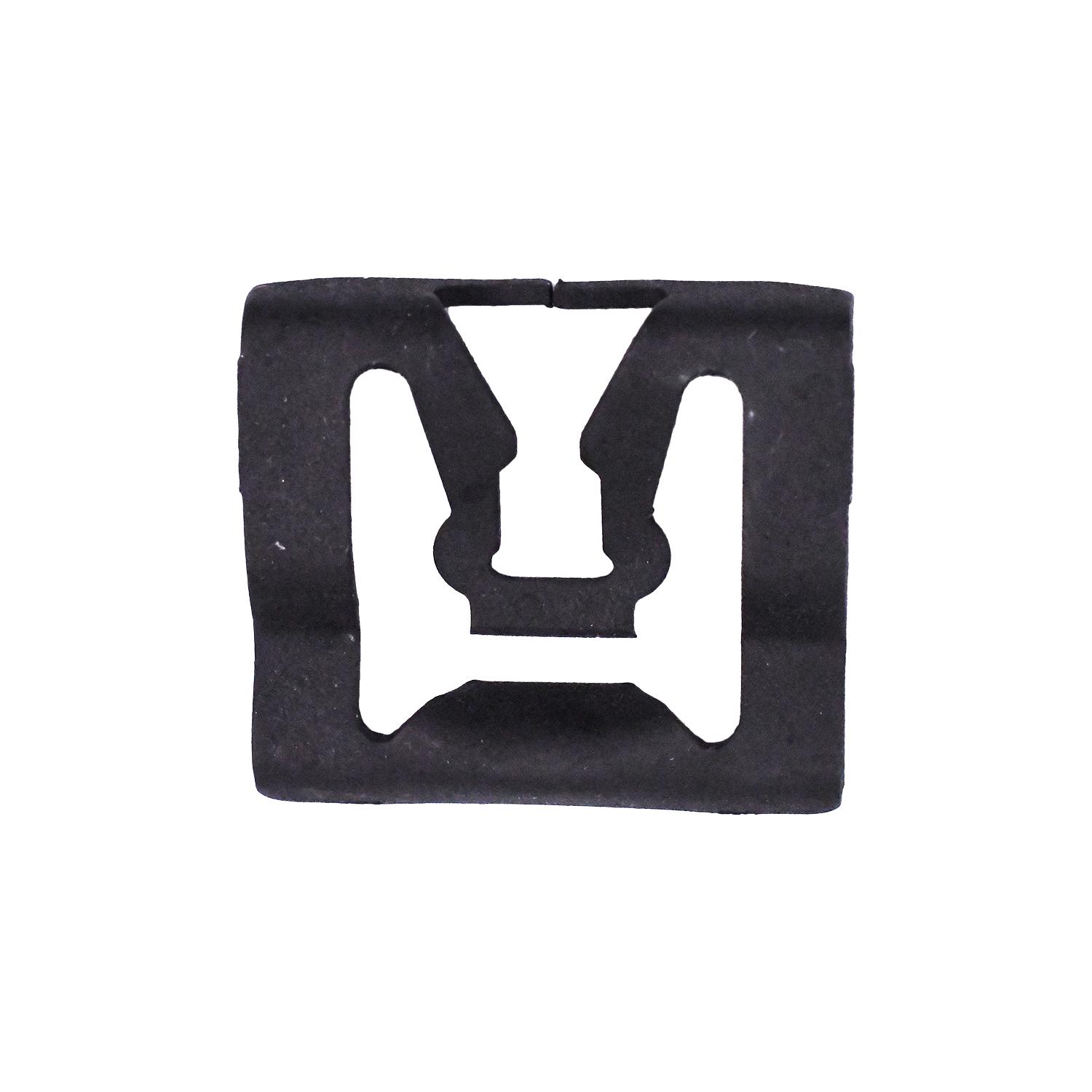 Auveco No. 9353 Window Reveal Molding Clip Phosphate & Blk, Quantity - 100