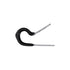 Auveco # 9381 Closed Clamp 1/4" Small - Galvanized Vinyl Coated. Qty 25.