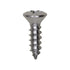 Auveco No. 9399 6 X 1/2" Phillips Oval Head Tapping Screw 18-8 Stainless Steel, Quantity - 100