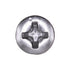 Auveco No. 9399 6 X 1/2" Phillips Oval Head Tapping Screw 18-8 Stainless Steel, Quantity - 100