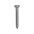 Auveco No. 9401 6 X 1" Phillips Oval Head Tapping Screw 18-8 Stainless Steel, Quantity - 100