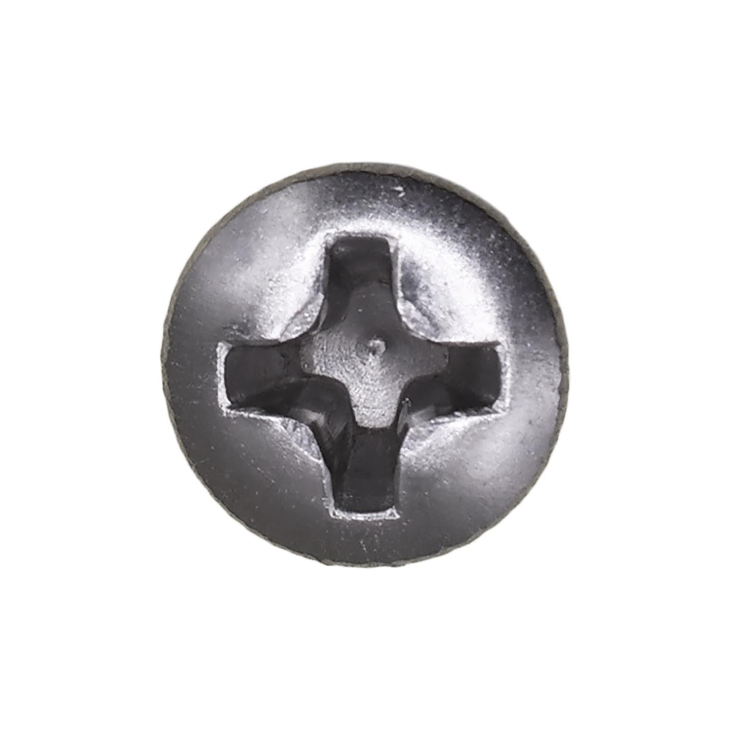 Auveco No. 9401 6 X 1" Phillips Oval Head Tapping Screw 18-8 Stainless Steel, Quantity - 100