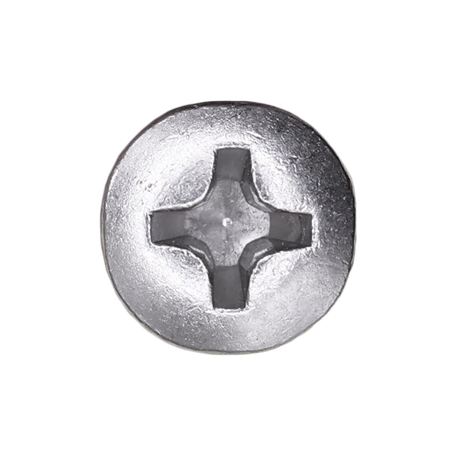 Auveco No. 9402 6 X 1-1/4" Phillips Oval Head Tapping Screw 18-8 Stainless Steel, Quantity - 100