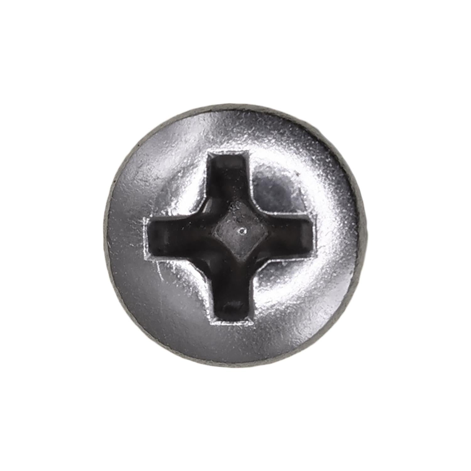 Auveco No. 9404 8 X 3/4" Phillips Oval Head Tapping Screw 18-8 Stainless Steel, Quantity - 100