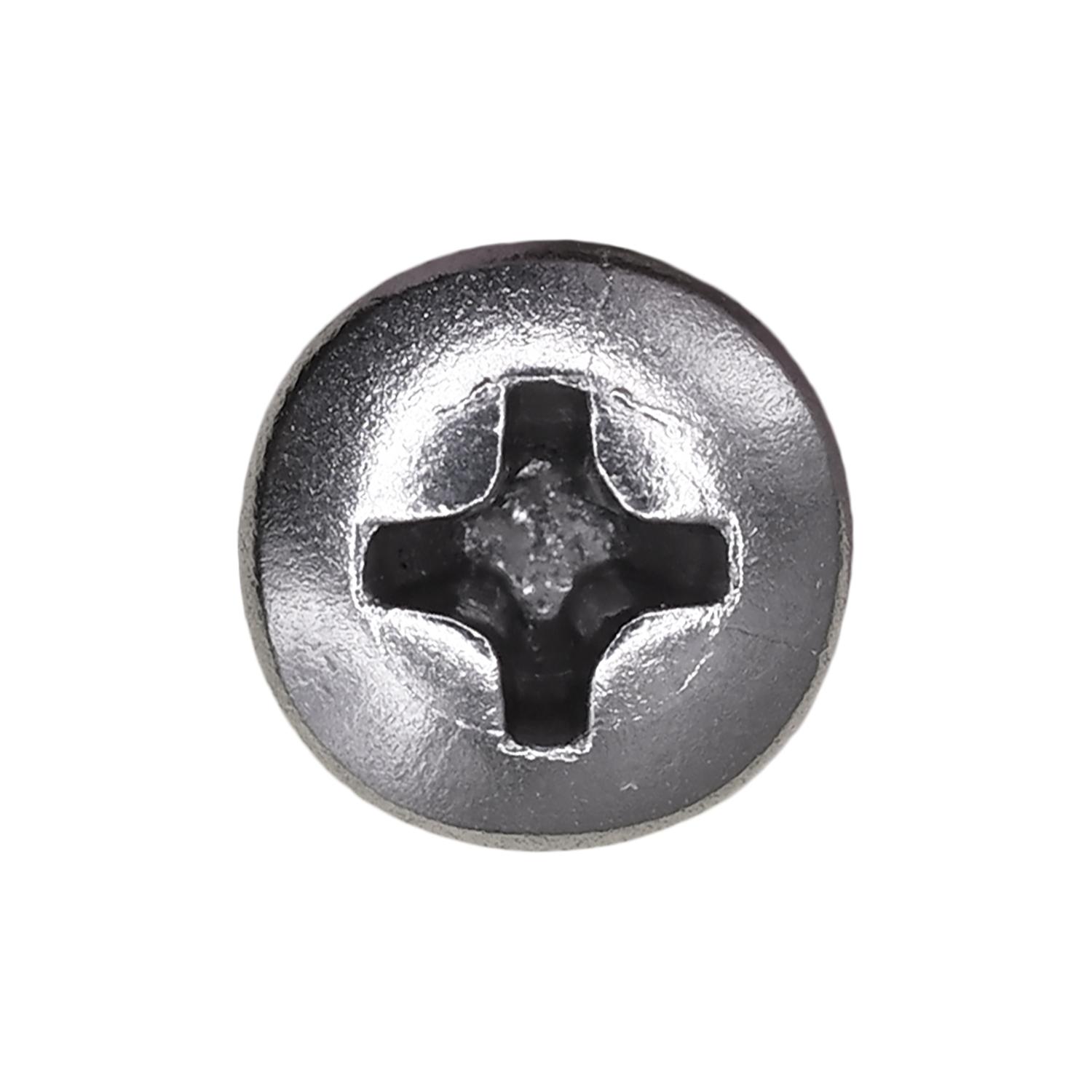 Auveco No. 9405 8 X 1" Phillips Oval Head Tapping Screw 18-8 Stainless Steel, Quantity - 100