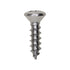 Auveco No. 9409 10 X 3/4" Phillips Oval Head Tapping Screw 18-8 Stainless Steel, Quantity - 100
