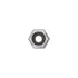 Auveco No. 9535 8/32" Nylon Insert Hex Stop Nut Zinc, Quantity - 100