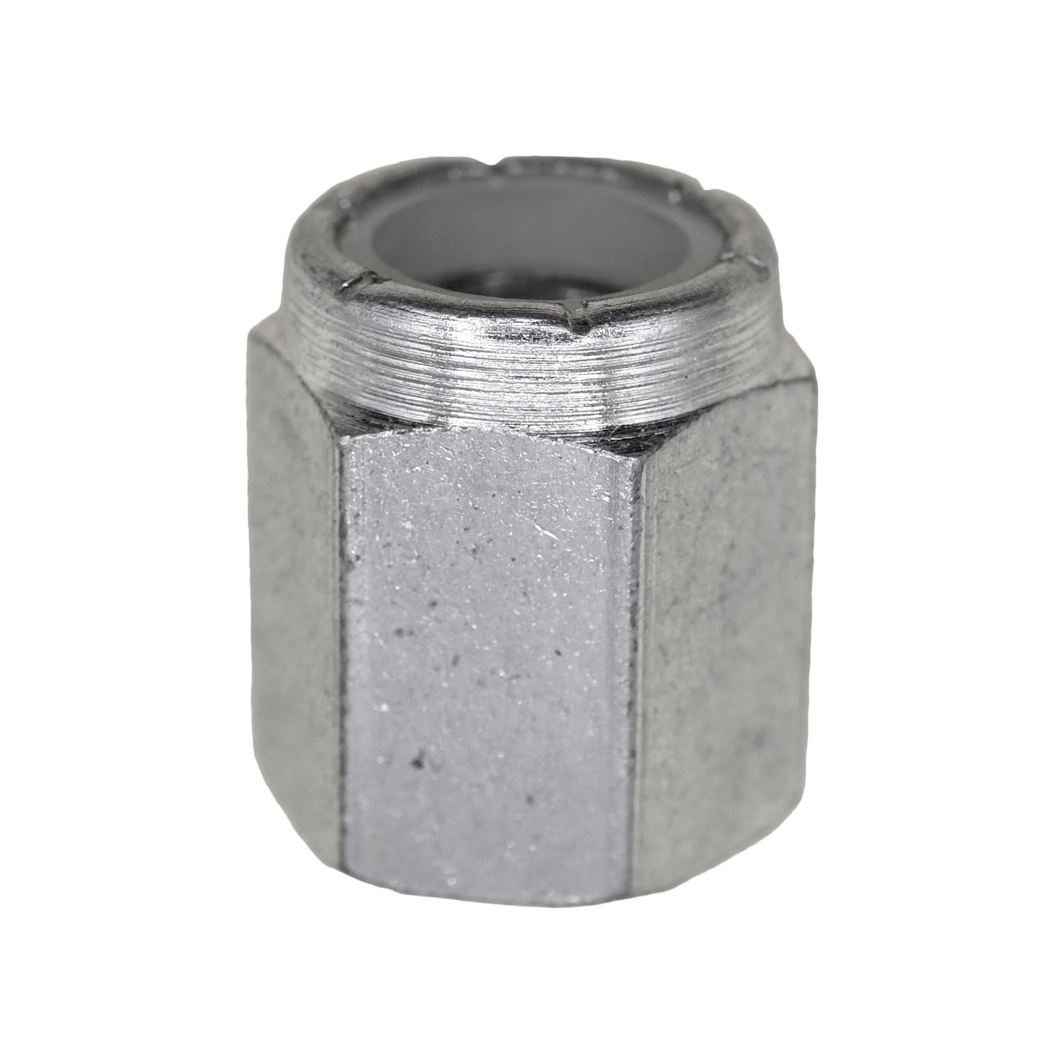 Auveco No. 9546 7/16"-20 Nylon Insert Hex Stop Nut Zinc, Quantity - 50
