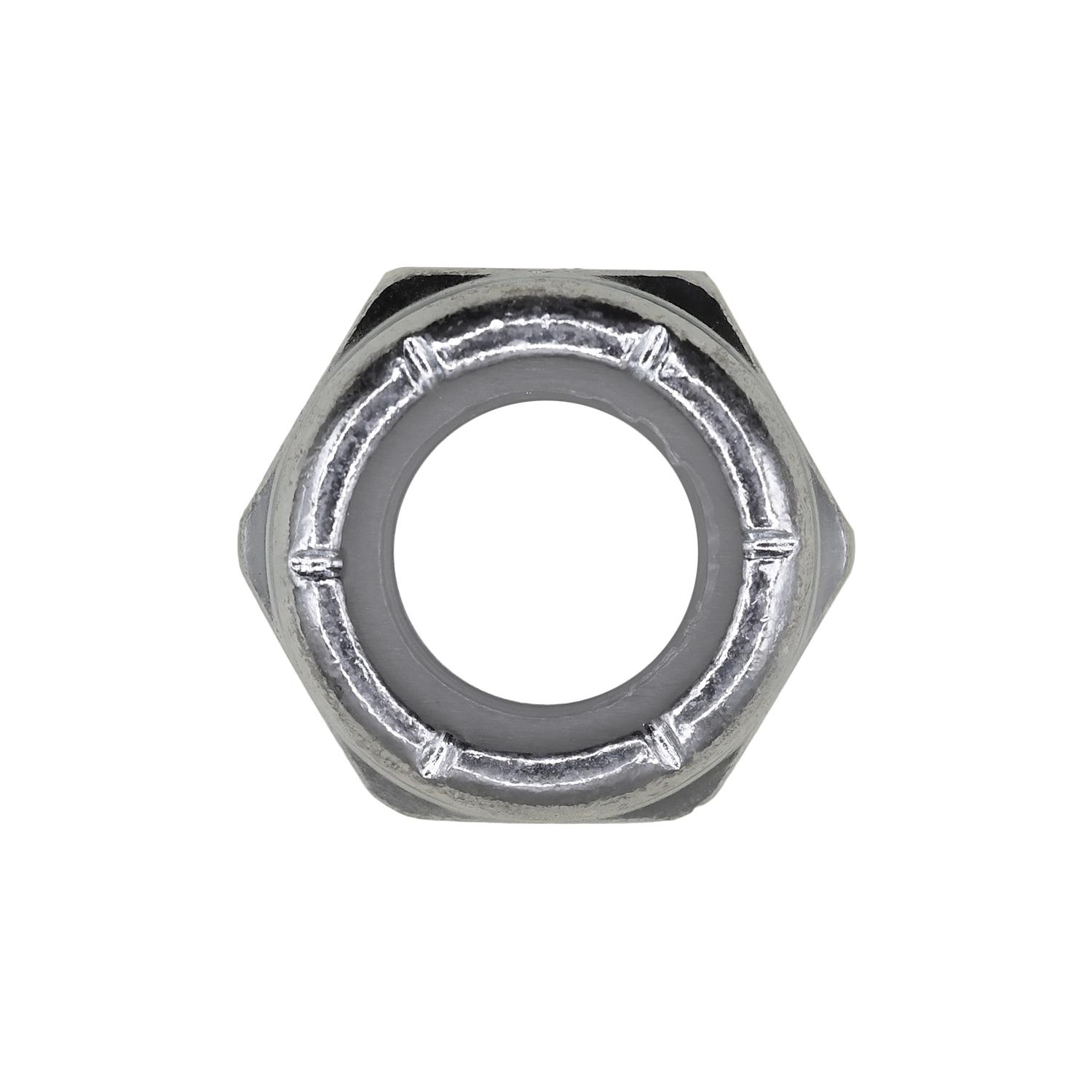 Auveco No. 9547 1/2"-13 Nylon Insert Hex Stop Nut Zinc, Quantity - 50