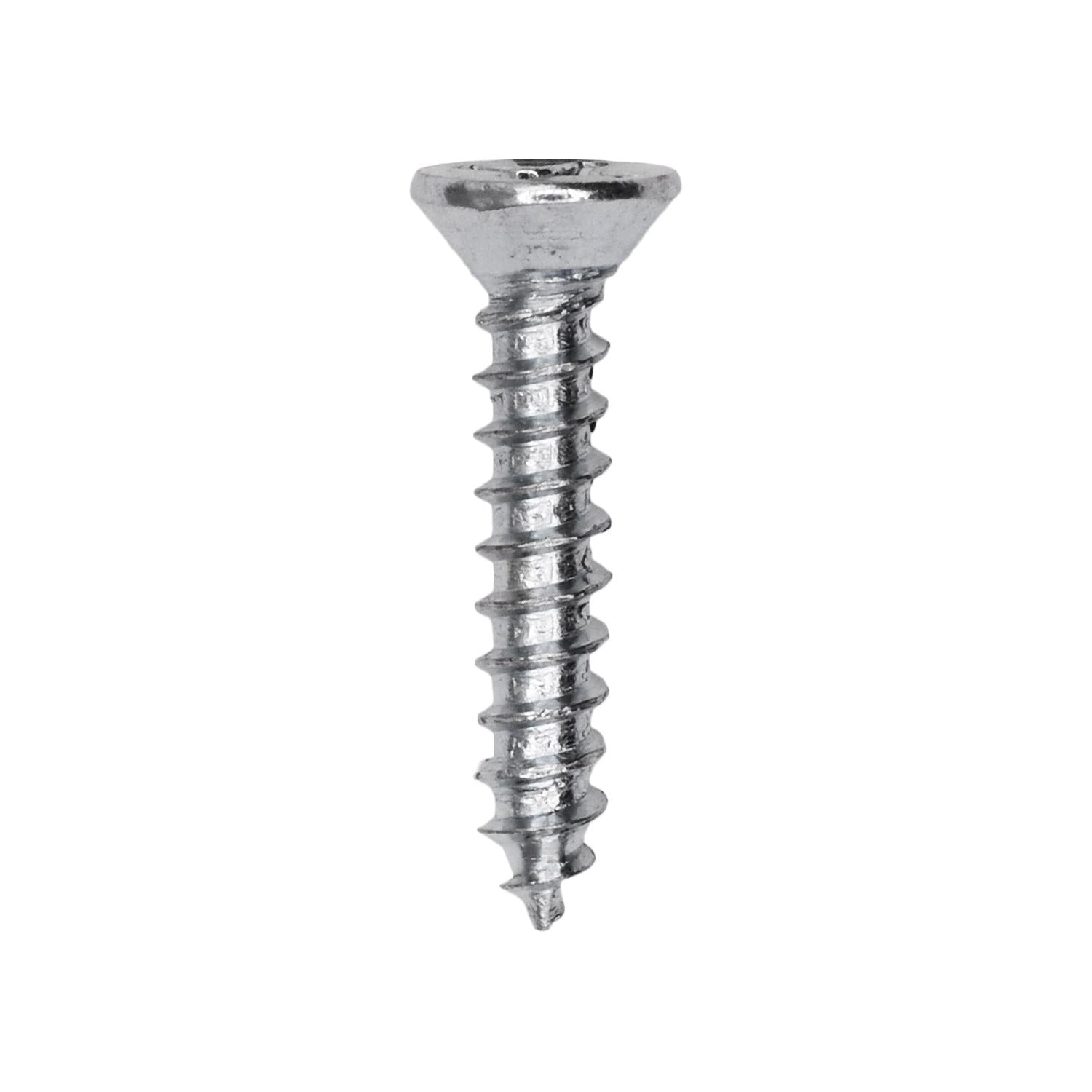 Auveco No. 9556 6 X 3/4" Phillips Flat Head Wood Screw Zinc, Quantity - 100