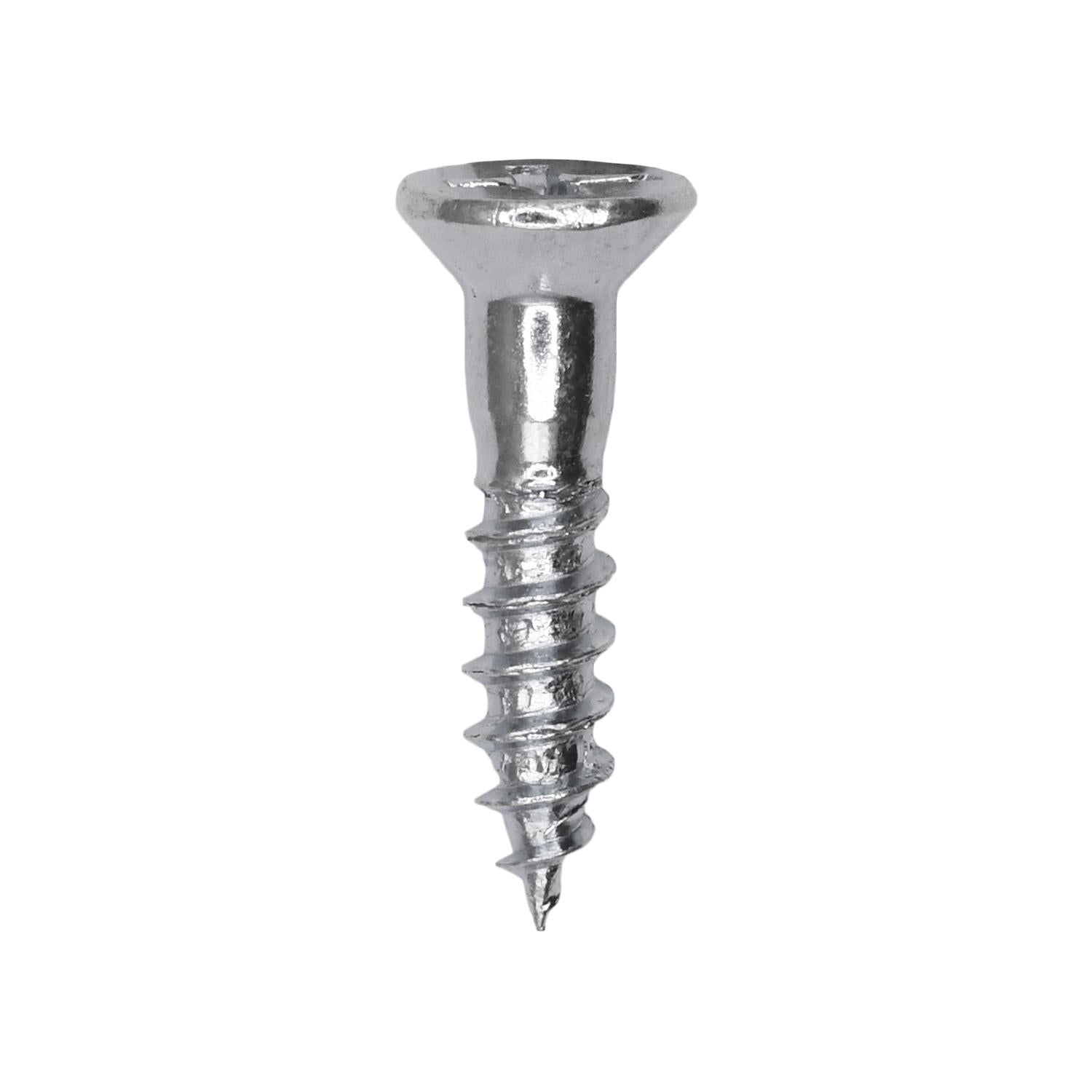 Auveco # 9564 8 X 3/4" Phillips Flat Head Wood Screw Zinc. Qty 100.
