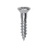 Auveco No. 9564 8 X 3/4" Phillips Flat Head Wood Screw Zinc, Quantity - 100