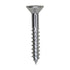 Auveco No. 9571 10 X 1-1/4" Phillips Flat Head Wood Screw Zinc, Quantity - 100